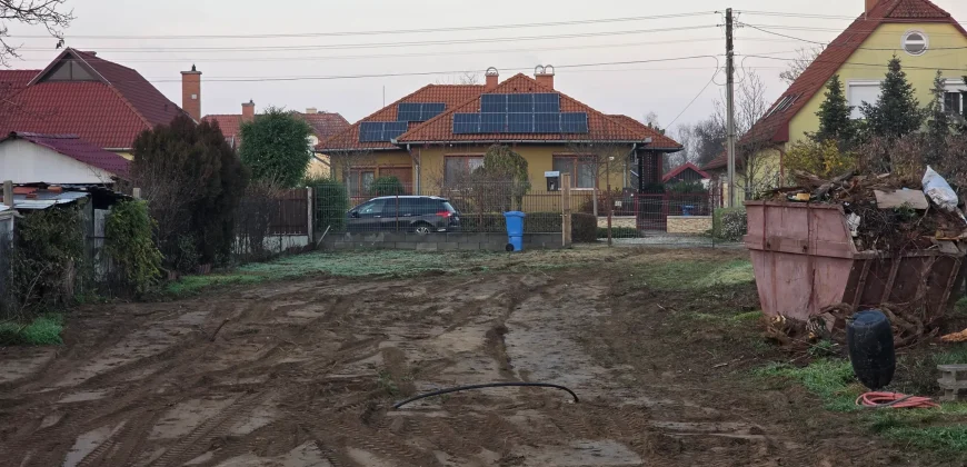 Debrecen Nagybánya lakóparkban, Nagyecsed utcai építési telek eladó