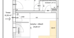 Debrecen, Vadliba utca, ikerház fele eladó